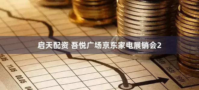 启天配资 吾悦广场京东家电展销会2
