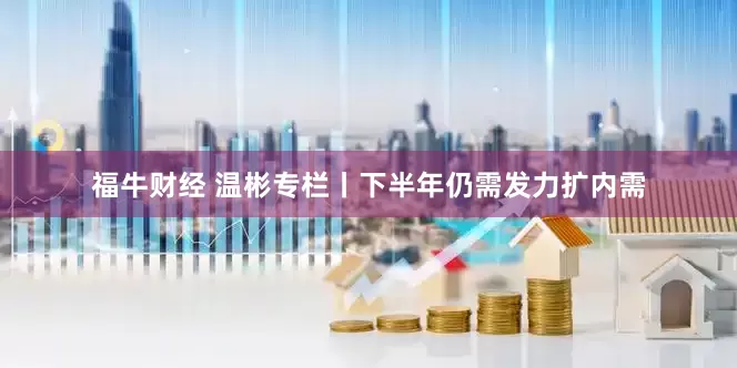 福牛财经 温彬专栏丨下半年仍需发力扩内需